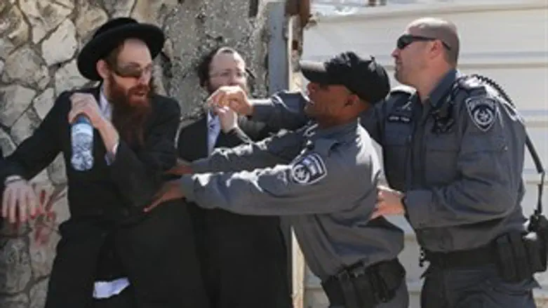 הפגנת החרדים בירושלים