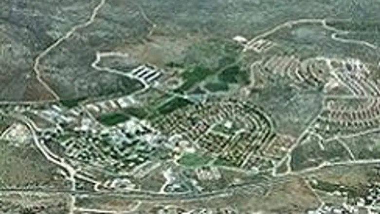 עפרה - מבט ממעוף הציפור