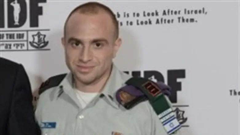 סרן שילון באירוע ההתרמה