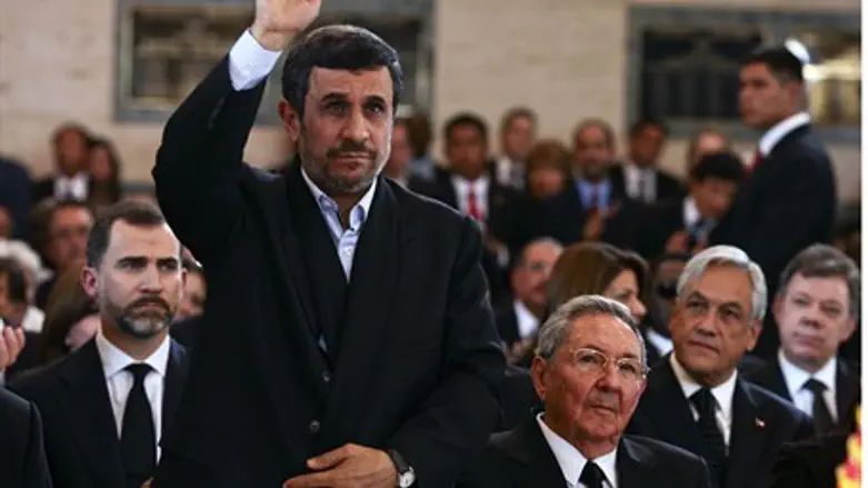 Iran's President Mahmoud Ahmadinejad
