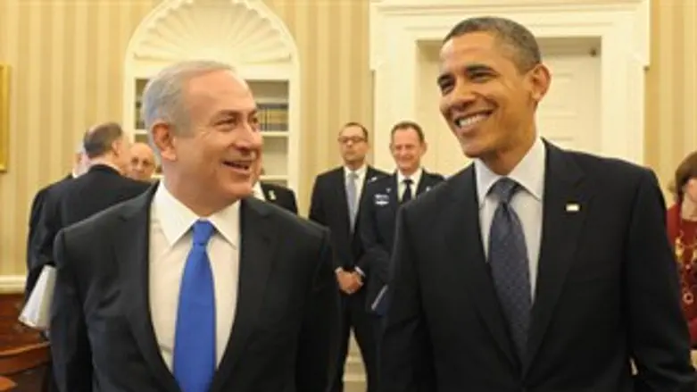 נתניהו ואובמה.