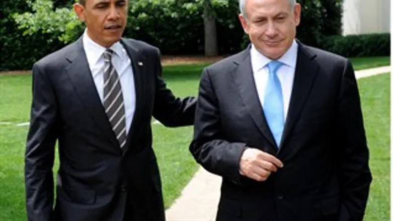 אובמה ונתניהו