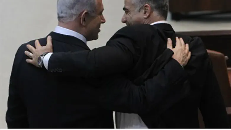 Netanyahu and Lapid
