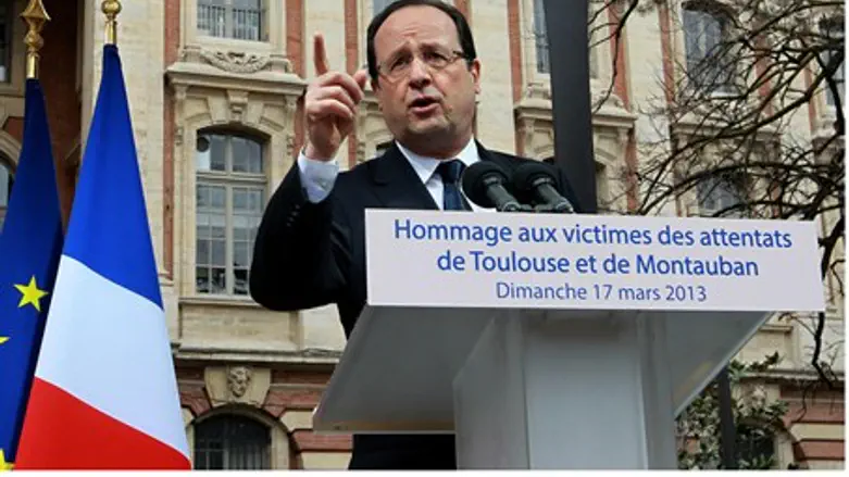 French President Francois Hollande