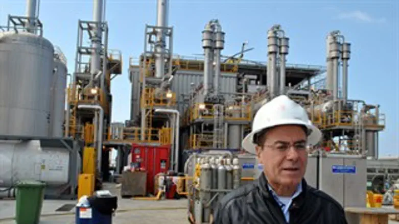 השר שלום בסיור