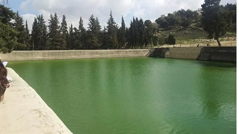 Lower pool at Solomon's Pools