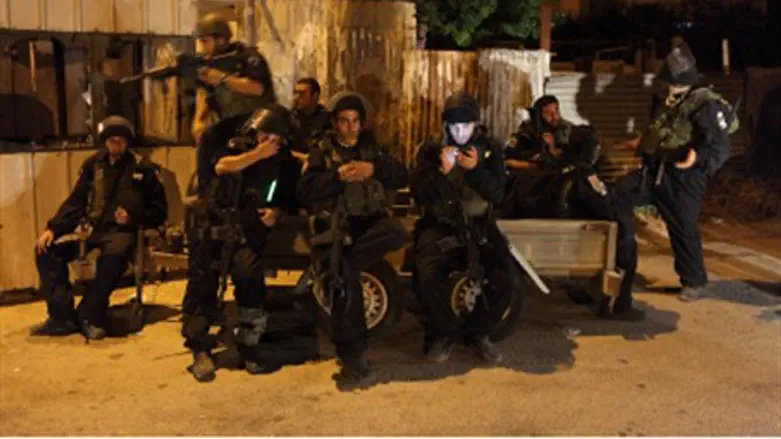(Illustration) IDF soldiers in Samaria