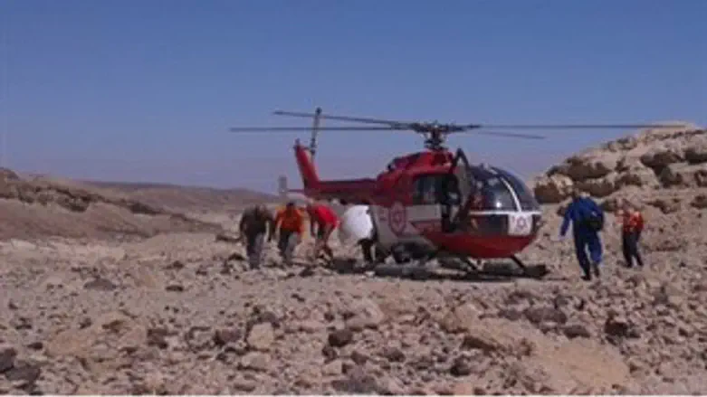 מסוק מד"א אתמול