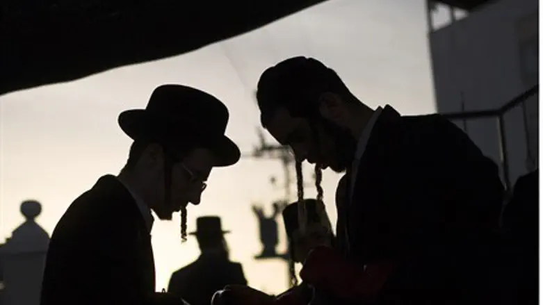 ultra-Orthodox men 