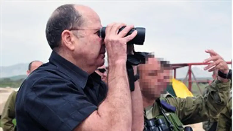 השר בוגי יעלון בגולן