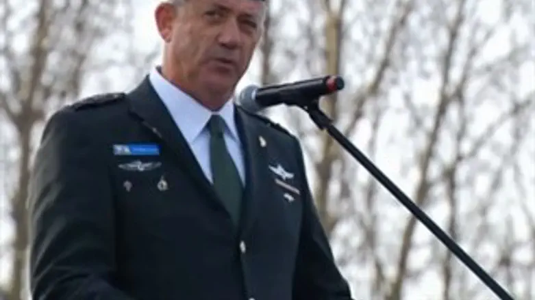 הרמטכ"ל גנץ במצעד החיים תשע"ג