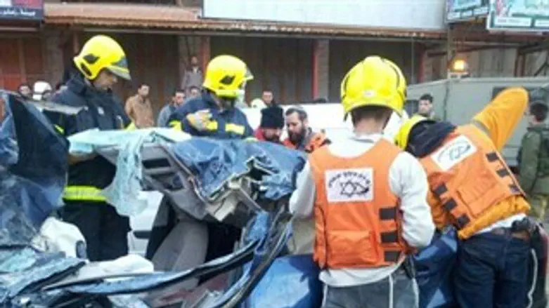 התאונה הקשה הבוקר בשומרון