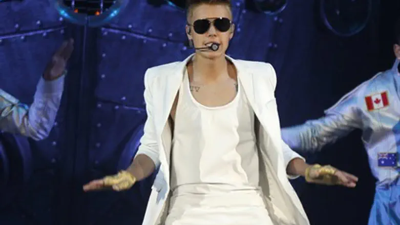 Canadian singer Justin Bieber