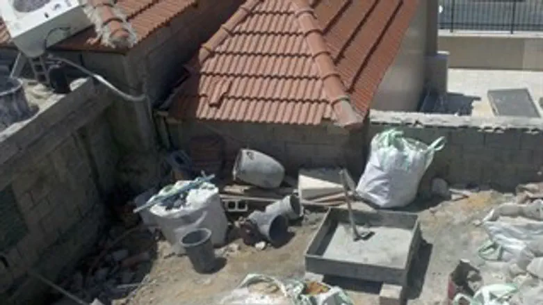 עבודות הבניה נמשכות