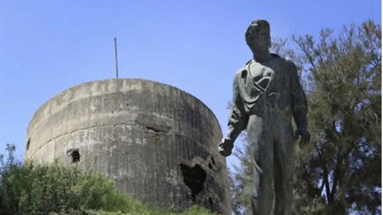 leader of Warsaw Ghetto uprising at Kibbutz Y