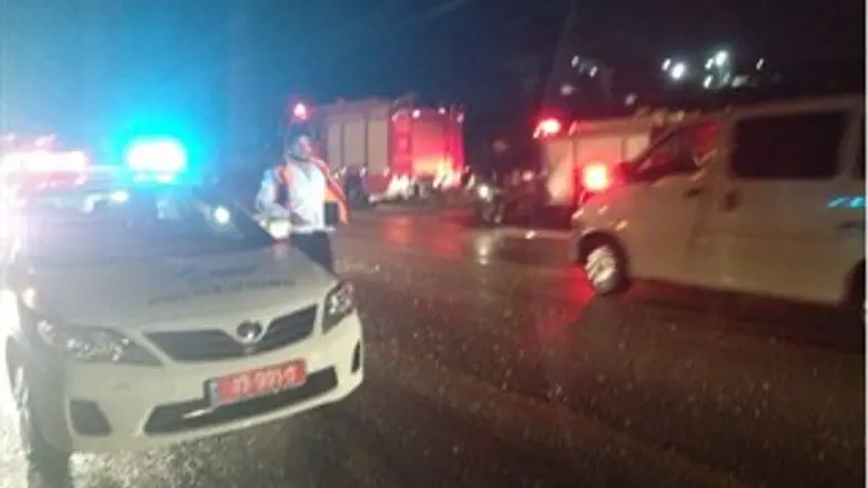 זירת התאונה