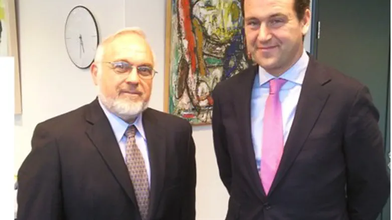 Rabbi Abraham Cooper and the Netherlands' Dep