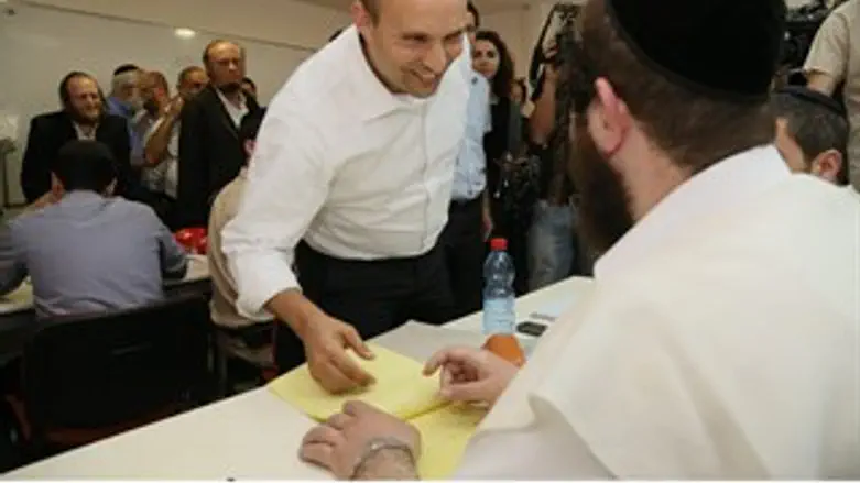 השר בנט אתמול