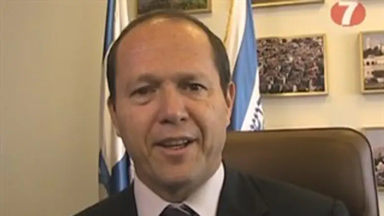 ראש העיר ניר ברקת