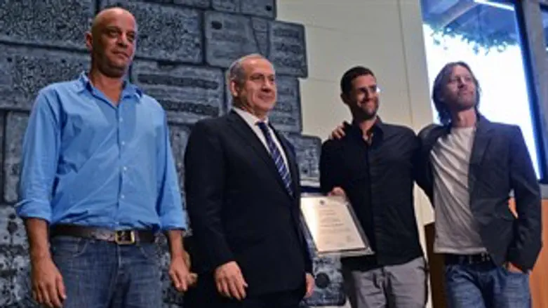 הענקת הפרס הערב