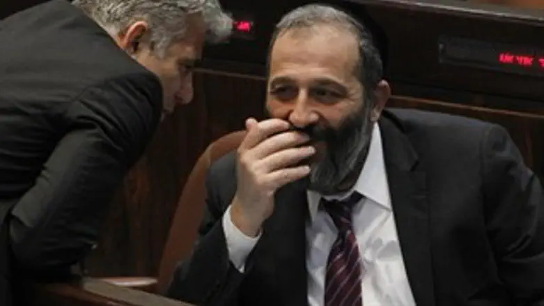 יאיר לפיד ואריה דרעי