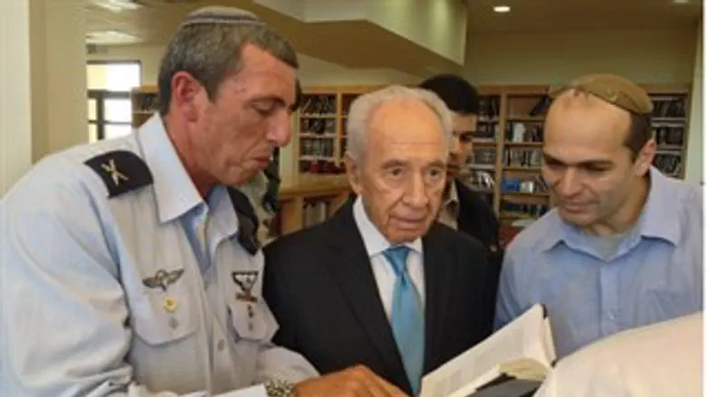 נשיא המדינה במכינת עצם