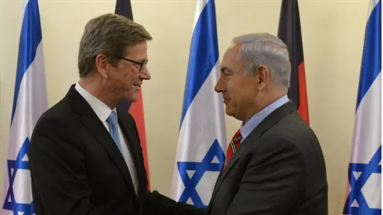 Prime Minister Binyamin Netanyahu and German