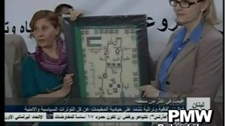 הנציגה והמפה