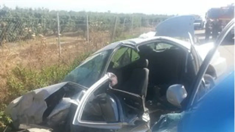 זירת התאונה