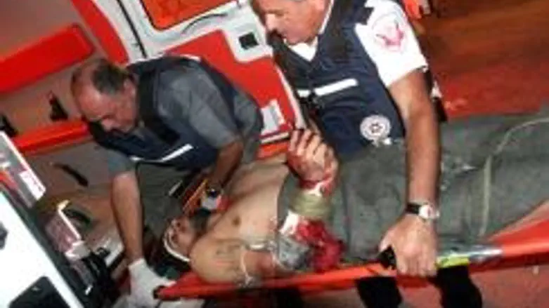 פינוי פצוע מעזה