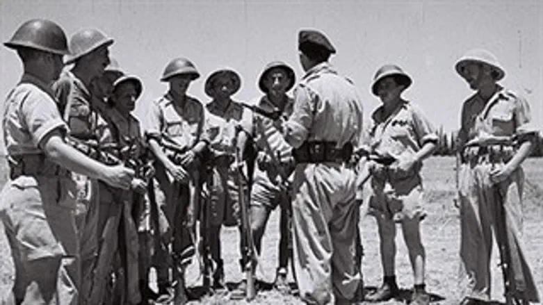 חיילים חדשים בצה"ל 6 יוני 1948