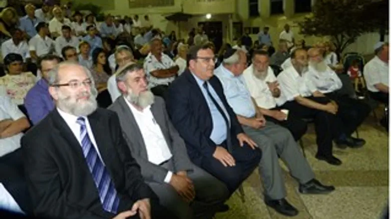 השר פירון בטקס אתמול