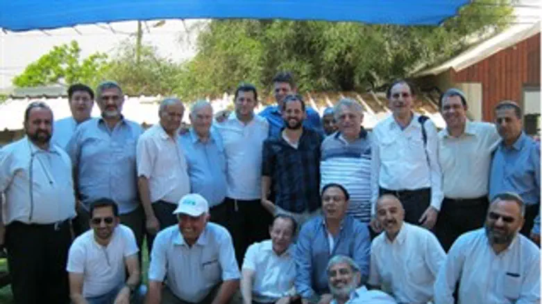 סיור ראשון. ראשי הסניפים בשומרון