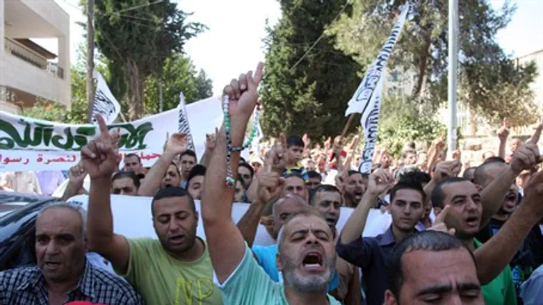 Протестующие арабы (архив)