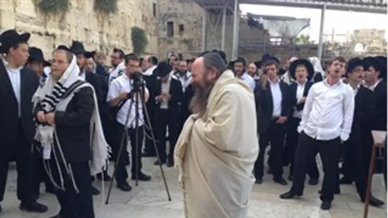 הכניסה נמנעה. הכותל המערבי הבוקר