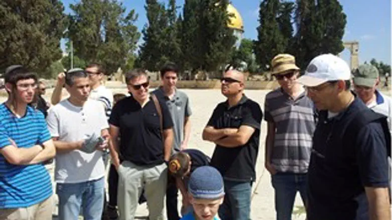 העיתונאים בהר הבית