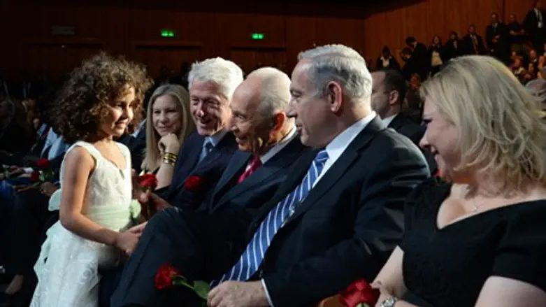 Shimon Peres birthday celebration