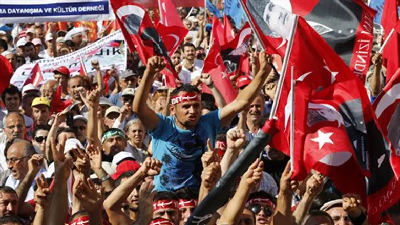 protests in Turkey