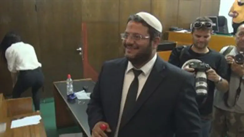 איתמר בן גביר בבית המשפט