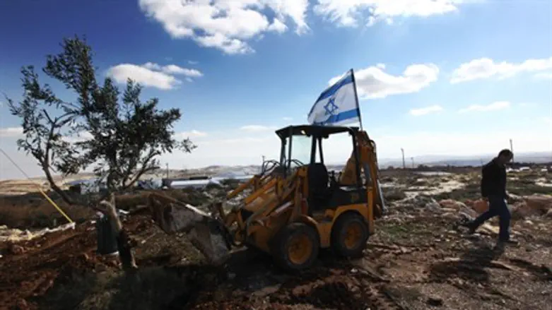 Jewish building in land of Israel 