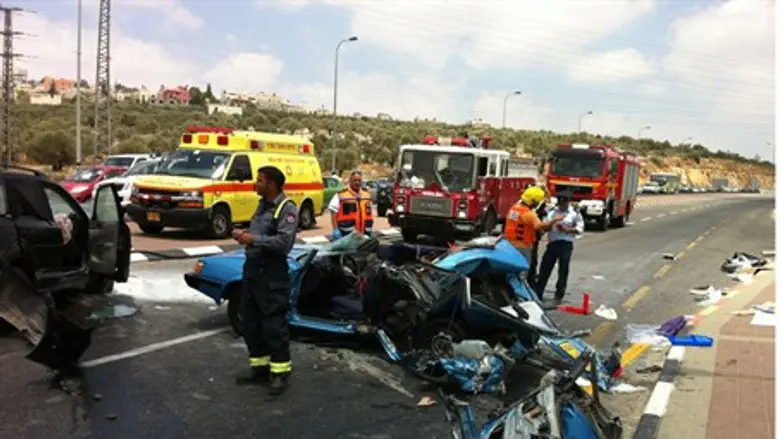 В аварии возле Ариэля погиб житель Самарии