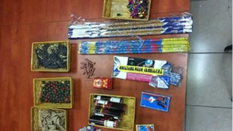 נפצים שנתפסו במבצע