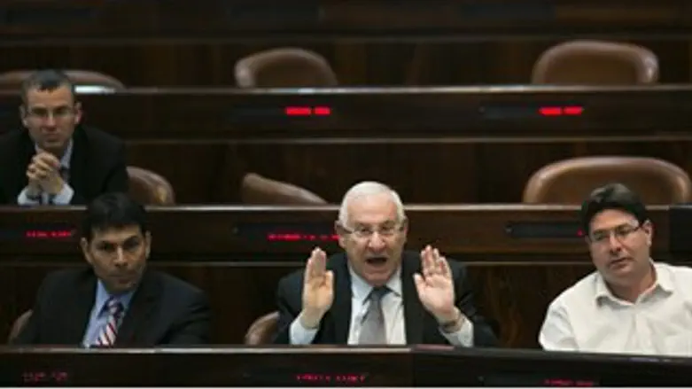 התקציב גדל. מליאת הכנסת