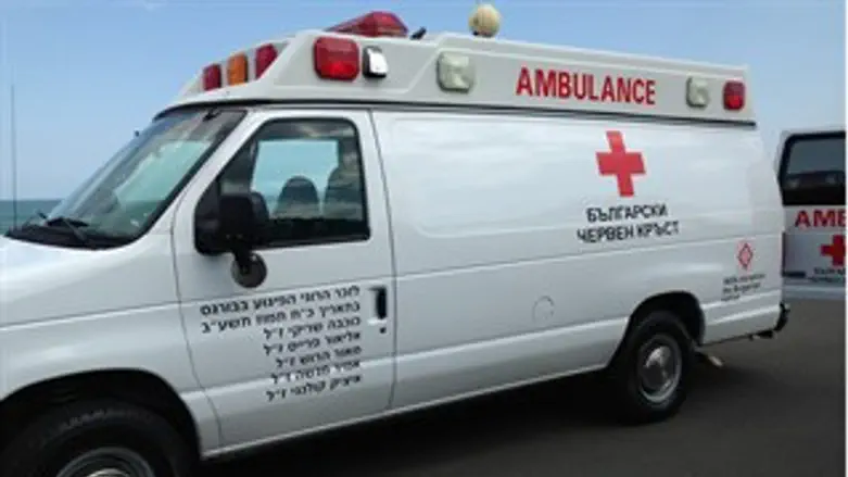 האמבולנס שנתרם