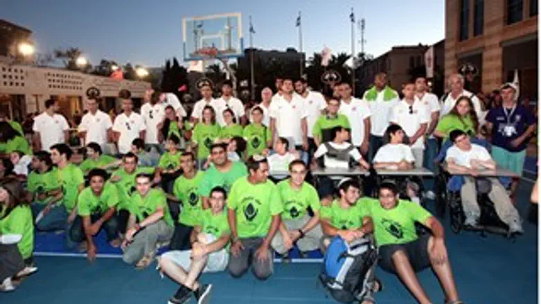 נבחרת הכדורסל עם ילדי על"ה