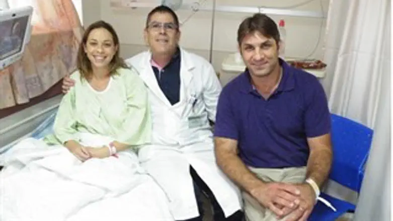 ד"ר גוטמן עם בני הזוג