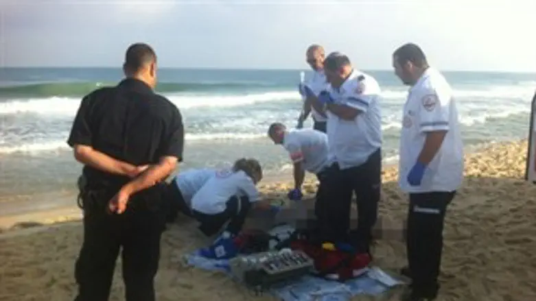 הכוחות בחוף אשקלון