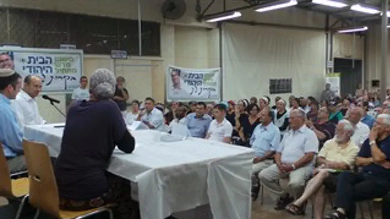 בנט בקרית גת, אמש