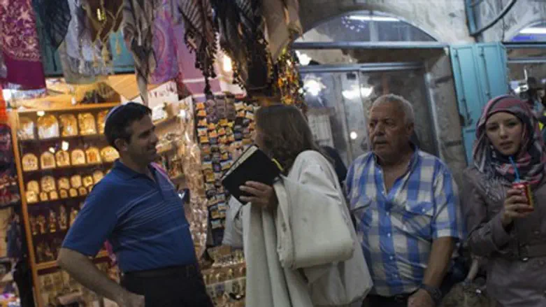 Jews, Arabs in Jerusalem