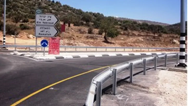 פתוח, אבל לא ליהודים. הכביש הבוקר